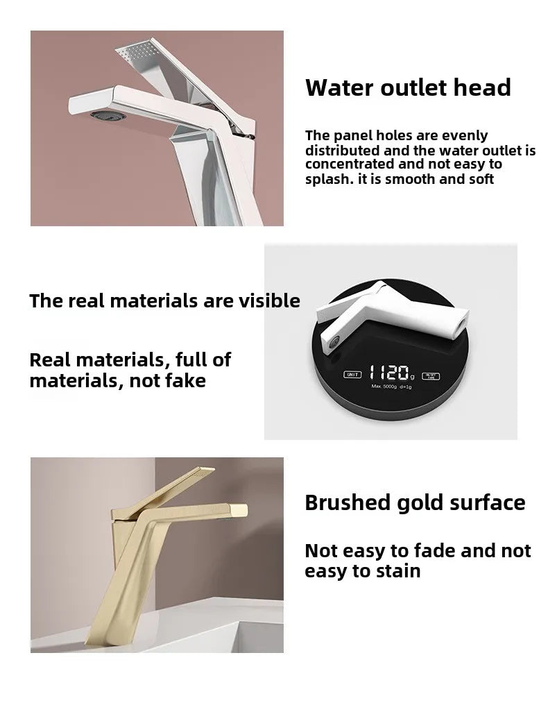 Hot and cold water washbasin faucet, household basin, sink, sink, bathroom, toilet faucet