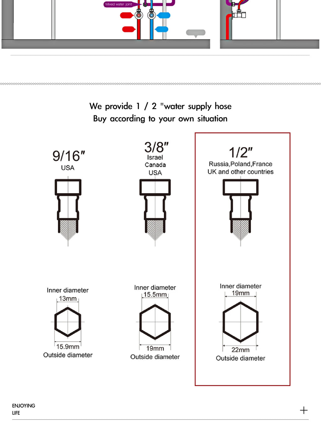 Luxury high-end brass black bathroom faucet ceiling ceiling design single handle cold and hot double-hole basin&bathtub faucet