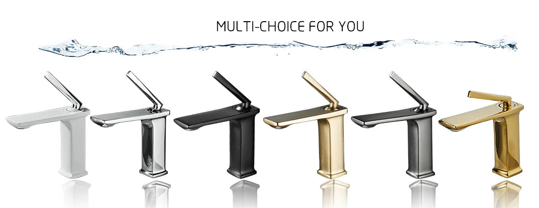 Basin faucet bathroom washbasin faucet hot and cold basin sink faucet bathroom faucet brushed gold faucet