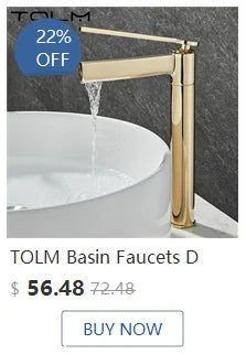 TOLM 3PCS Bathroom Bathtub Faucet Basin Faucet Deck Mounted Spa Tub Mixer Tap Cold Hot Mixer Waterfall Matte Black White Color