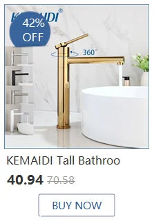 KEMAIDI Floor Mounted Tub Filler Faucets Freestanding Bathtub Faucet Tub Bath Stand Alone Tub Shower Faucets w/ Handheld Sprayer