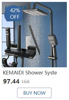 KEMAIDI Floor Mounted Tub Filler Faucets Freestanding Bathtub Faucet Tub Bath Stand Alone Tub Shower Faucets w/ Handheld Sprayer