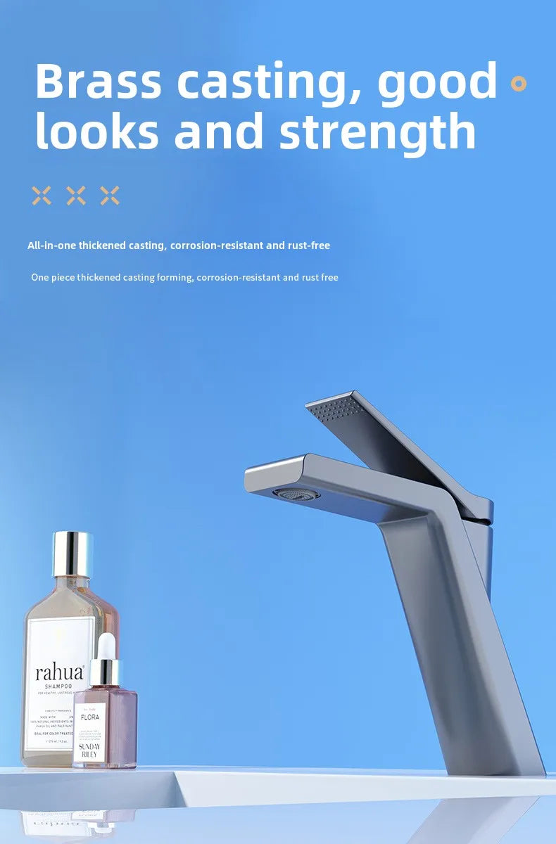 Hot and cold water washbasin faucet, household basin, sink, sink, bathroom, toilet faucet