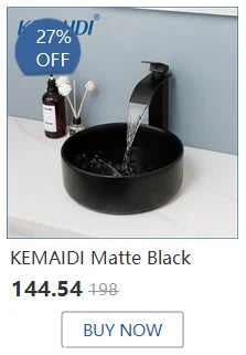 KEMAIDI Floor Mounted Tub Filler Faucets Freestanding Bathtub Faucet Tub Bath Stand Alone Tub Shower Faucets w/ Handheld Sprayer