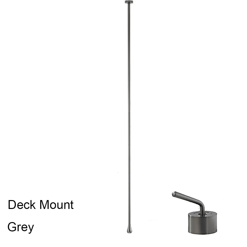 Water Drop Ceiling Mounted Bathroom Faucet Solid Brass Wall Mounted Hot Cold Water Sink Mixer Tap for Basin Bathtub