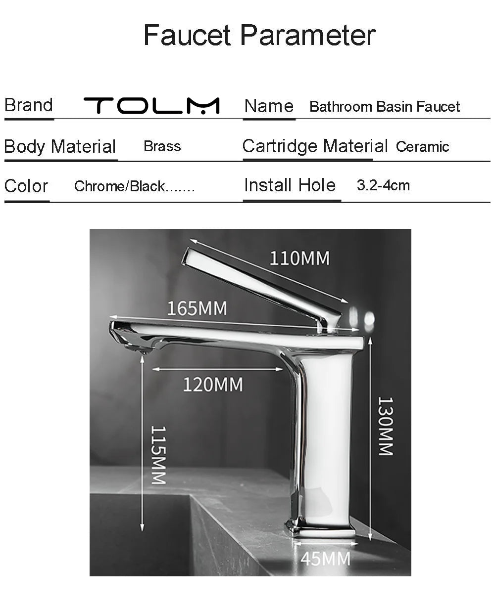 Basin faucet bathroom washbasin faucet hot and cold basin sink faucet bathroom faucet brushed gold faucet
