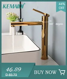 KEMAIDI Brass Freestanding Bathtub Shower Faucet Floor Tub Filler Mixer Tap 360 Degree Swivel Spout Shower Systerm Matte Black