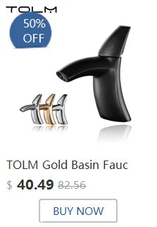 TOLM 3PCS Bathroom Bathtub Faucet Basin Faucet Deck Mounted Spa Tub Mixer Tap Cold Hot Mixer Waterfall Matte Black White Color