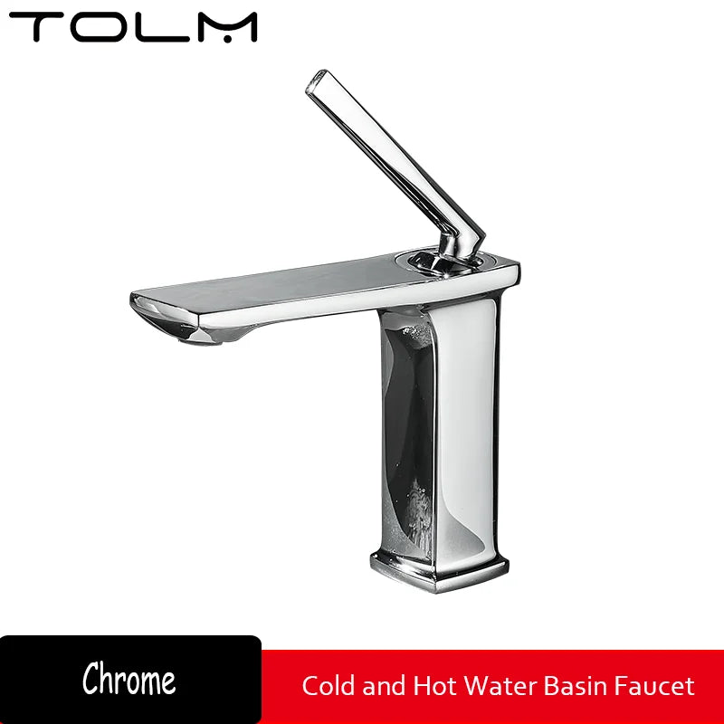 Basin faucet bathroom washbasin faucet hot and cold basin sink faucet bathroom faucet brushed gold faucet